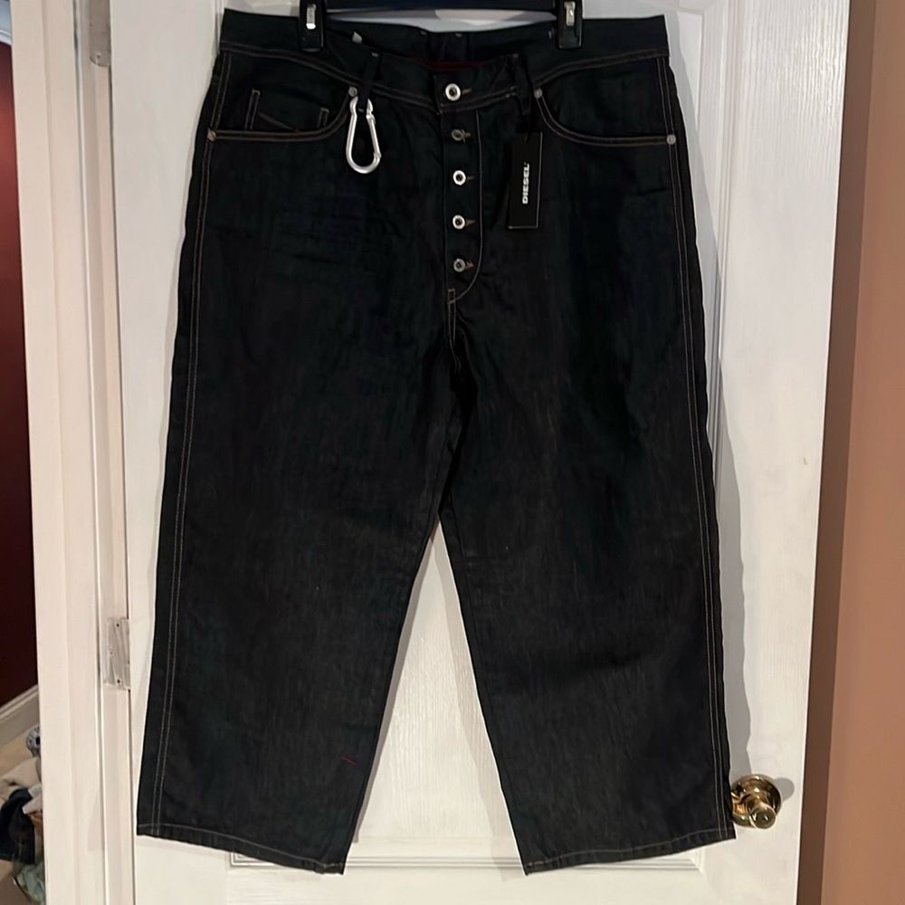 Men’s diesel cropped jeans
